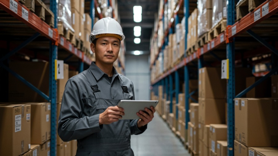 Ilustrasi Petugas Pengawal Barang di Gudang (Dok. Ist)