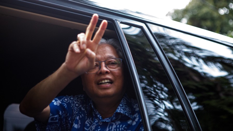 Mantan PM Malaysia Ismail Sabri Yaakob. (Samsul Said/Bloomberg)