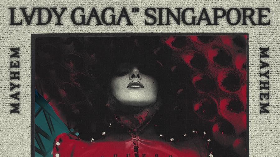 Lady Gaga konser di Singapura. (Sumber: Live Nation SG)