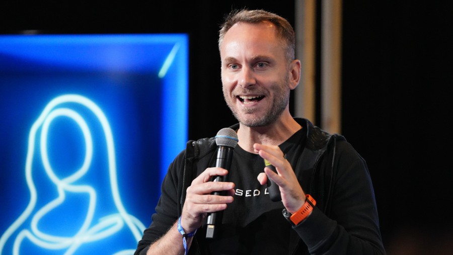 CEO Tether, Paolo Ardoino. (Nathan Laine/Bloomberg)