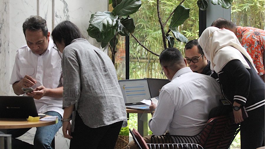 Tidak hanya itu, DJP juga akan mengirimkan email blast kepada pemberi kerja dan wajib pajak. (Bloomberg Technoz/Andrean)