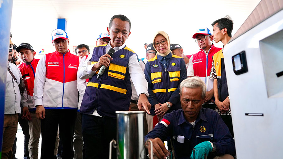 Pertamina cek kesiapan BBM dan LPG fi Jawa Tengah (Dok. Pertamina)