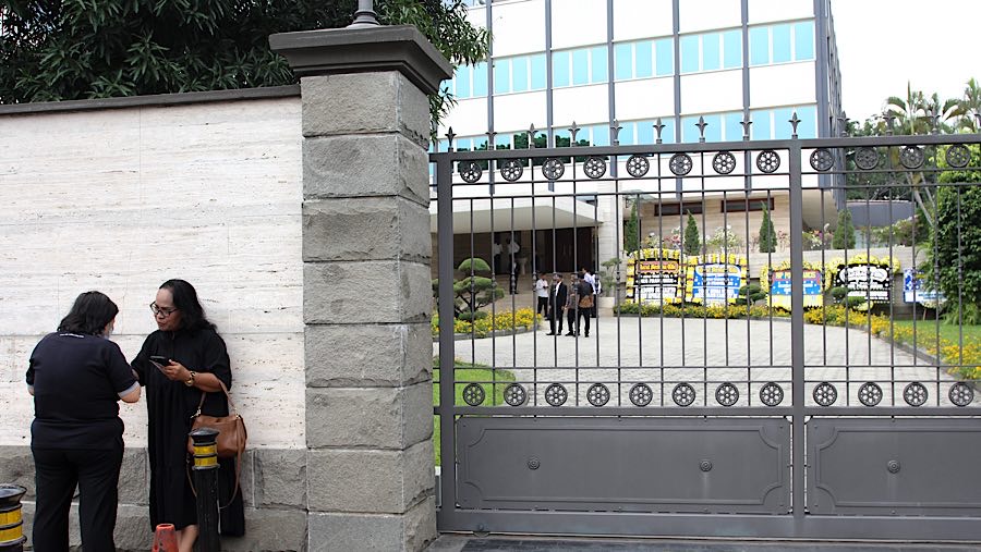 Paus memiliki riwayat gagal napas akut yang disebabkan oleh pneumonia bilateral multimikroba. (Bloomberg Technoz/Andrean Kristianto)