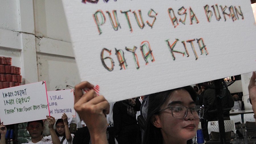 Industri tekstil Tanah Air kini juga terdampak oleh pelemahan permintaan global, yang dipicu oleh perang dagang (Bloomberg Technoz/Andrean Kristianto)