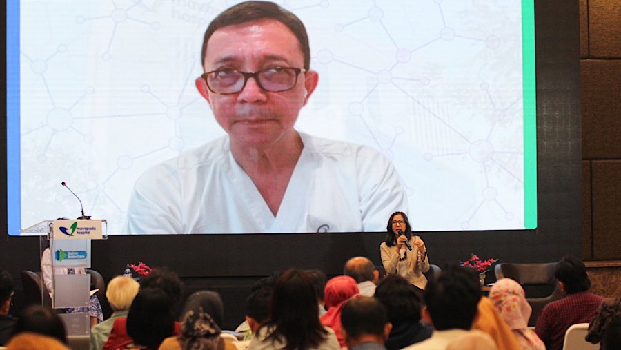 Mayapada Hospital Jakarta Selatan merupakan rujukan untuk kasus bedah saraf kompleks di Indonesia. (Bloomberg Technoz/Andrean Kristianto)