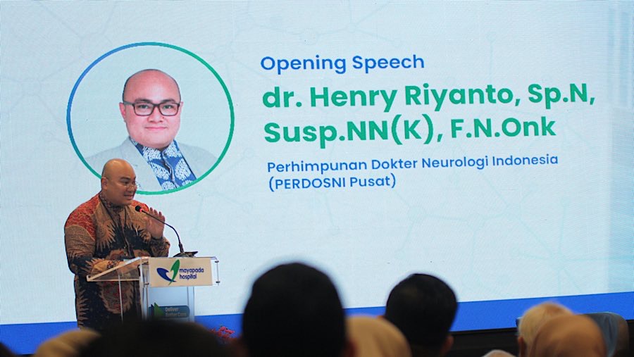 Seminar tersebut mengenai bidang saraf dan bedah saraf demi meningkatkan kualitas pelayanan rumah sakit. (Bloomberg Technoz/Andrean Kristianto)