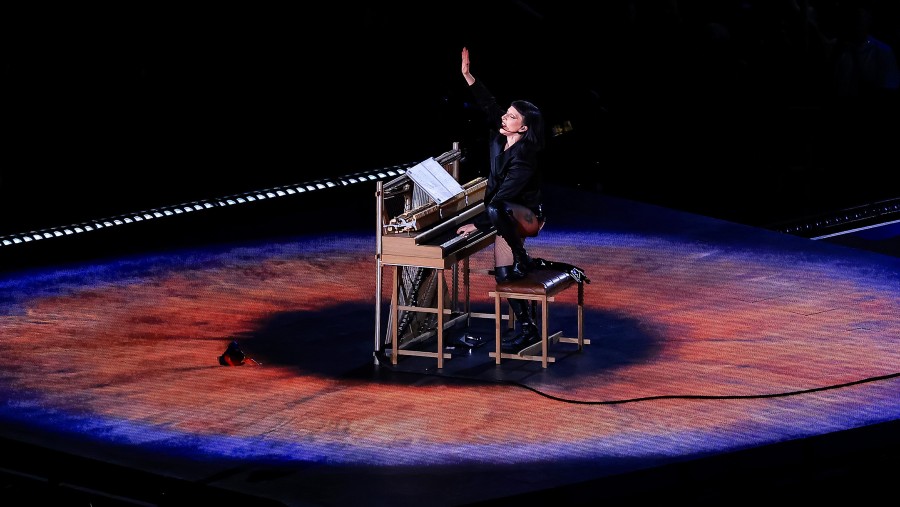 Konser Lady Gaga di Brasil. (Dok Bloomberg)