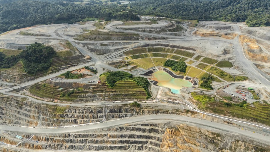 Tambang tembaga Cobre Panama./Bloomberg-Walter Hurtado
