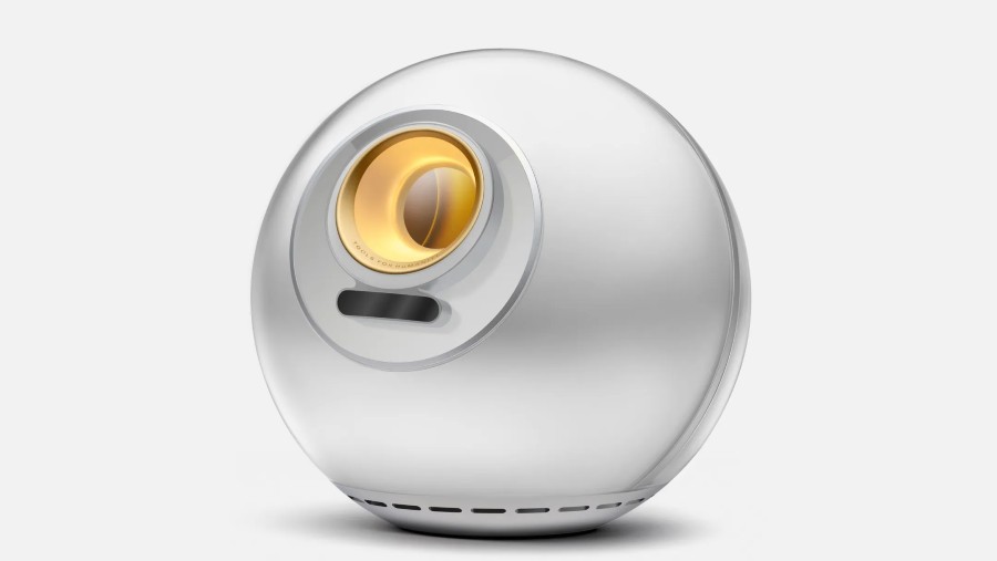 Mesin Orb pemindai atau scan bola mata dari World App milik Tools for Humanity, startup inisiator WorldID. (Bloomberg)