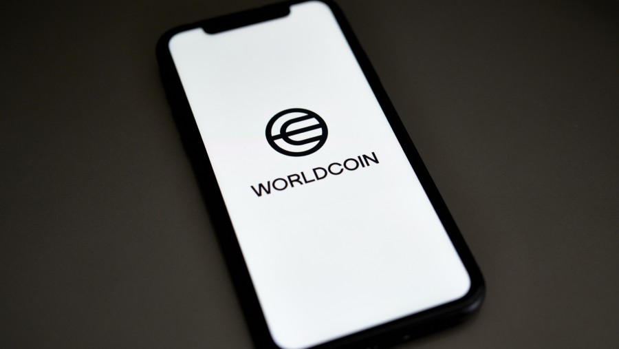 Worldcoin proyek kripto dan indentitas digital WorldID milik Tools for Humanity. (Gabby Jones/Bloomberg)