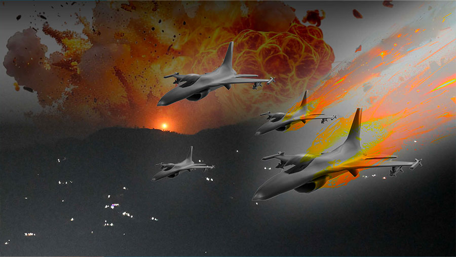 India-Pakistan Membara, 5 Jet Tempur Pakistan ditembak Jatuh (Diolah)