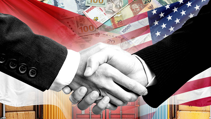 Setelah China, Indonesia dan Negara Asia Jadi Target Negosiasi Tarif Amerika (Foto: Diolah dari Berbagai Sumber)