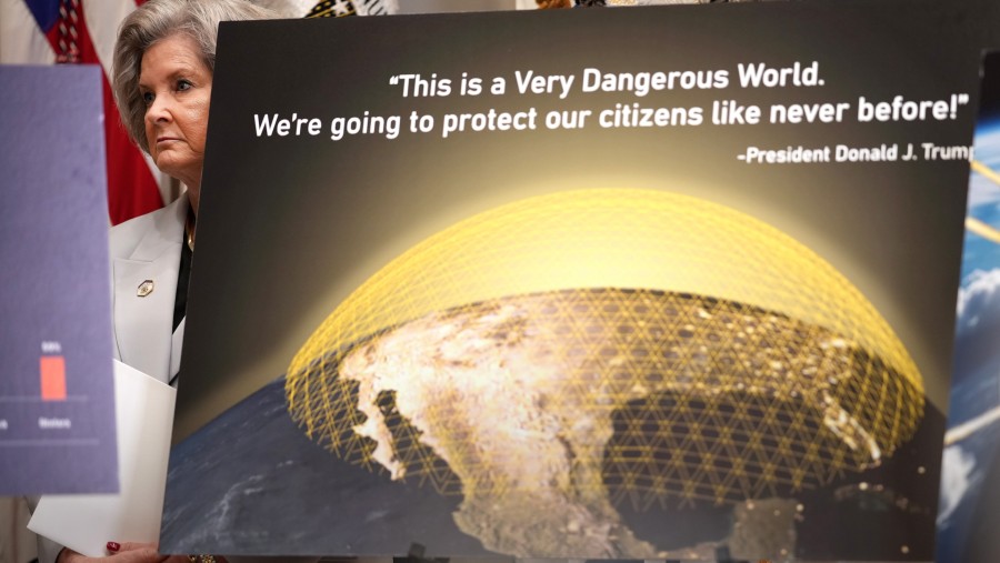 Proyek Golden Dome Trump. (Sumber: Bloomberg)