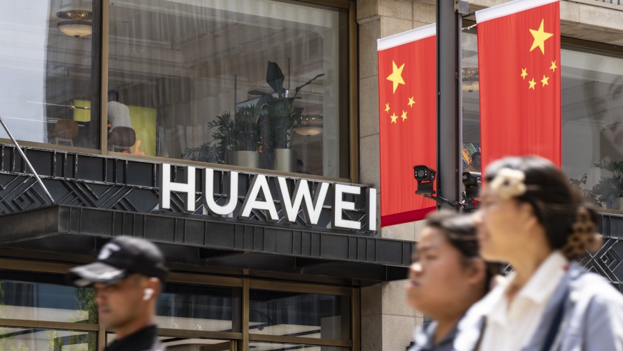 Huawei. (Bloomberg)