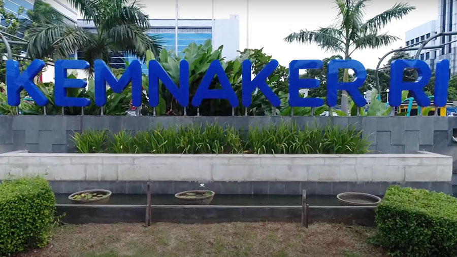 Gedung Kemnaker (Dok. Kementerian Ketenagakerjaan RI)
