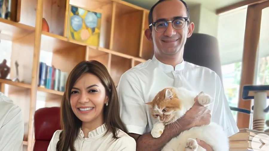 Najwa Shihab dan Suami, Ibrahim Sjarief (Dok. Instagram @najwashihab)