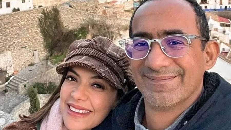 Najwa Shihab dan Suami, Ibrahim Sjarief (Dok. Instagram @najwashihab)