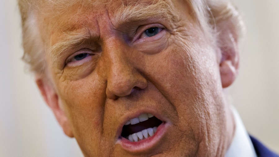 Presiden AS Donald Trump. (Bloomberg)