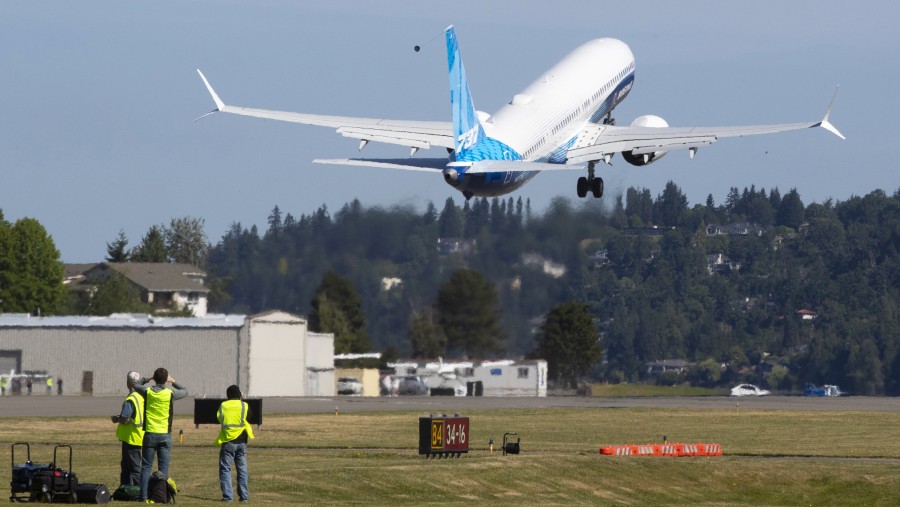 Boeing 737 MAX. (Bloomberg)