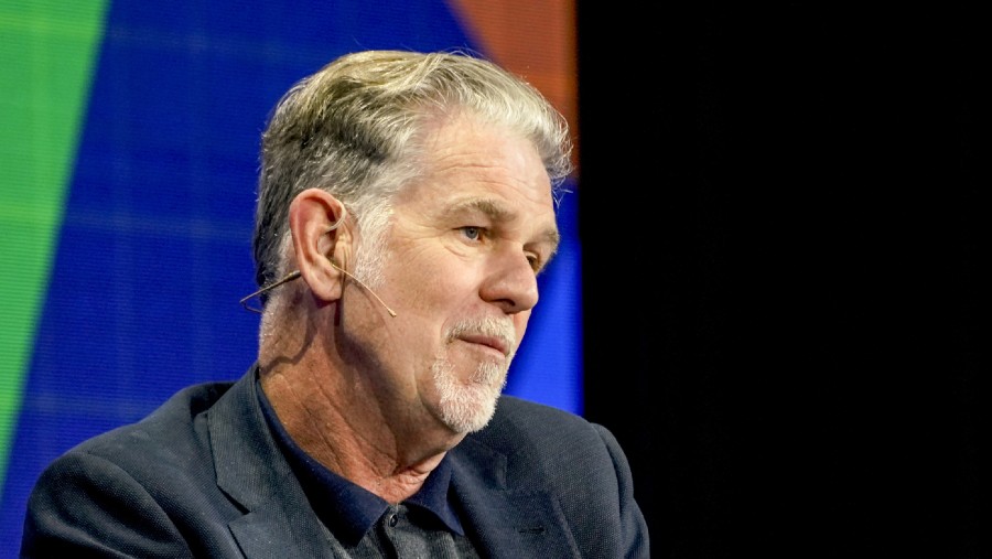 Co-founder dan chairman Netflix Inc. Reed Hastings. (Bloomberg)