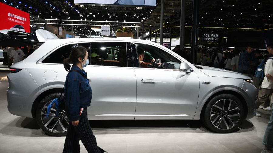 Produsen EV asal China, Li Auto. (Bloomberg)