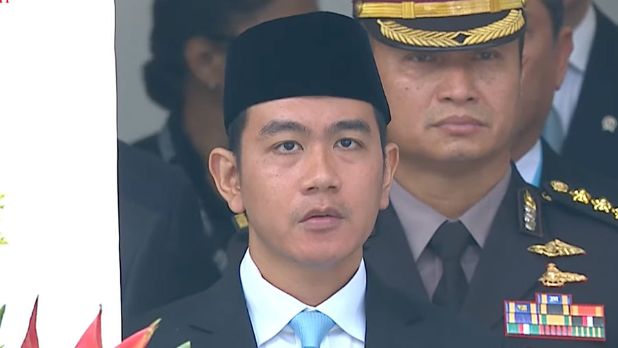 Wakil Presiden Gibran Rakabuming Menghadiri Upacara Peringatan Hari Lahir Pancasila, Gedung Pancasila Senin (02/06/2025) (Dok. YouTube Setpres)