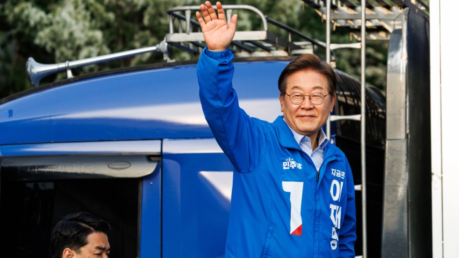 Lee Jae-myung (Photographer: SeongJoon Cho/Bloomberg)
