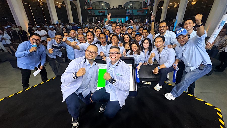 Deklarasi ini juga menjadi momentum peluncuran visi, misi, dan empat pilar utama transformasi-kolaborasi AKPI. (Bloomberg Technoz/Andrean Kristianto)