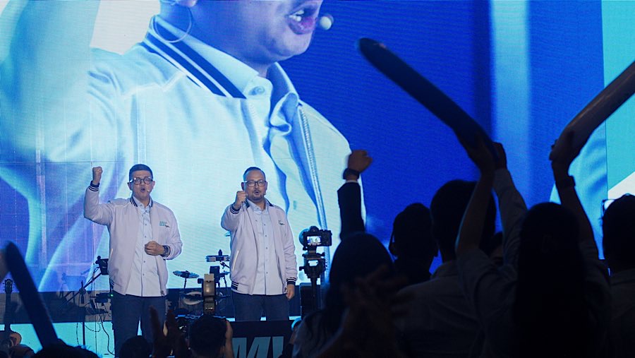 Dalam pidatonya, Martin menekankan pentingnya integritas, kejujuran, dan semangat membantu sesama. (Bloomberg Technoz/Andrean Kristianto)