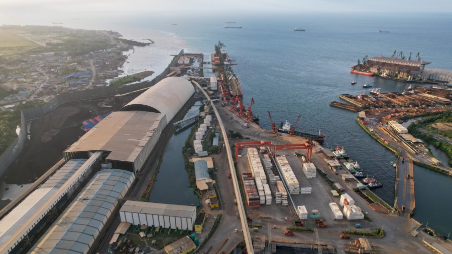 Indonesia Morowali Industrial Park di Kabupaten Morowali, Sulawesi Tengah./Bloomberg-Dimas Ardian