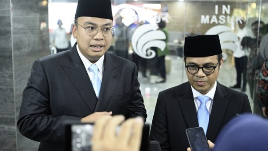 Dua wakil menteri Komdigi, Nezar Patria dan Angga Raka Prabowo. (Dok: Komdigi)