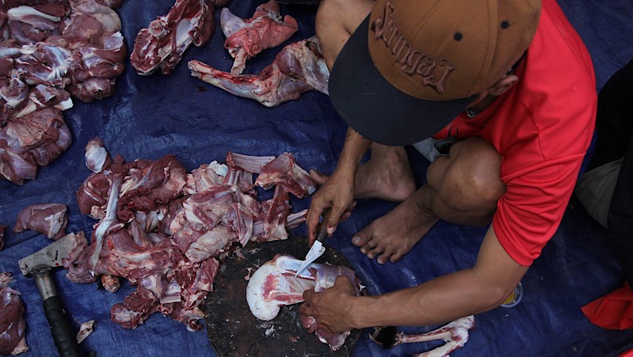 Tujuan utamanya agar manfaat dari ibadah kurban dirasakan oleh masyarakat luas, terutama fakir miskin. (Bloomberg Technoz/Andrean Kristianto)