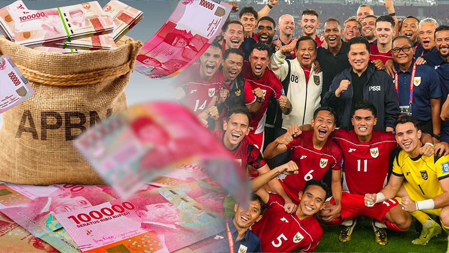 Pemerintah Anggarkan Rp277 Miliar Bagi Timnas Indonesia (Dok. Diolah berbagai sumber)