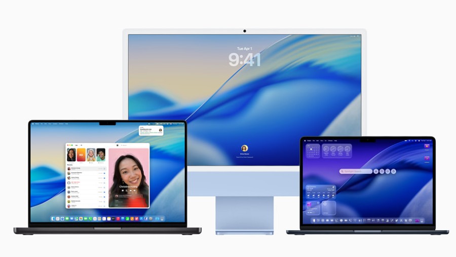 Tampilan macOS Tahoe 26 terbaru dari Apple. (dok: perusahaan)