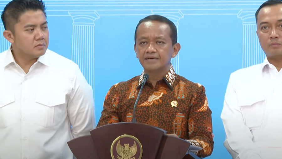 Keterangan Pers Menteri Terkait Pencabutan 4 IUP di Raja Ampat, 10 Juni 2025 (Dok. YouTube Sekretariat Presiden)