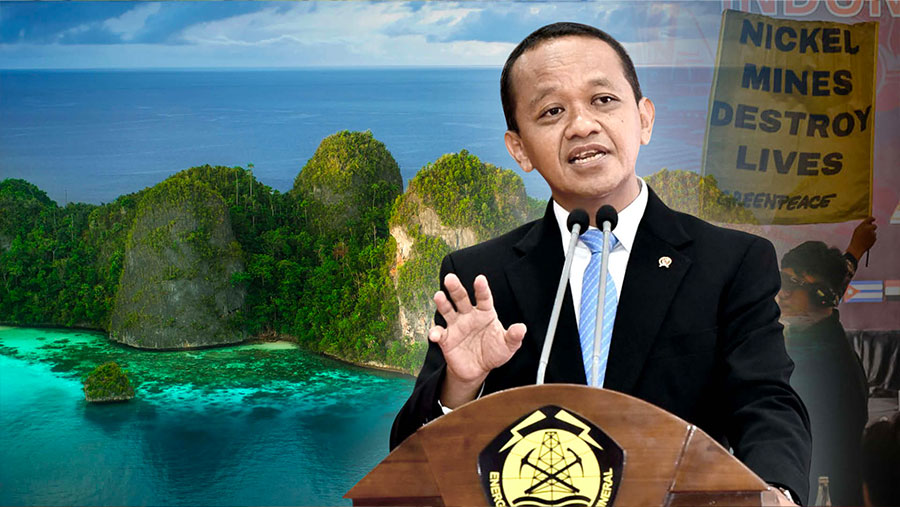 Cabut 4 IUP Tambang Raja Ampat, Bahlil Kini Bantah Greenpeace (Diolah dari Berbagai Sumber)