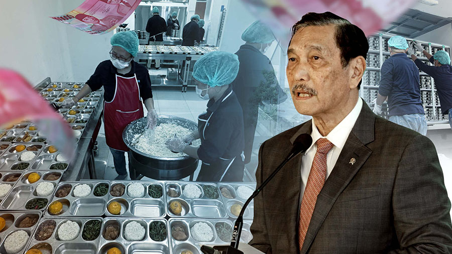 Luhut MBG Perlu Dana Rp300 Triliun Pada 2026 (Foto: Diolah dari Berbagai Sumber)