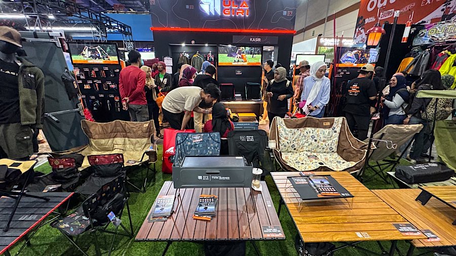 Tiket masuk Indofest 2025 dengan harga Rp60.000. (Bloomberg Technoz/Andrean Kristianto)