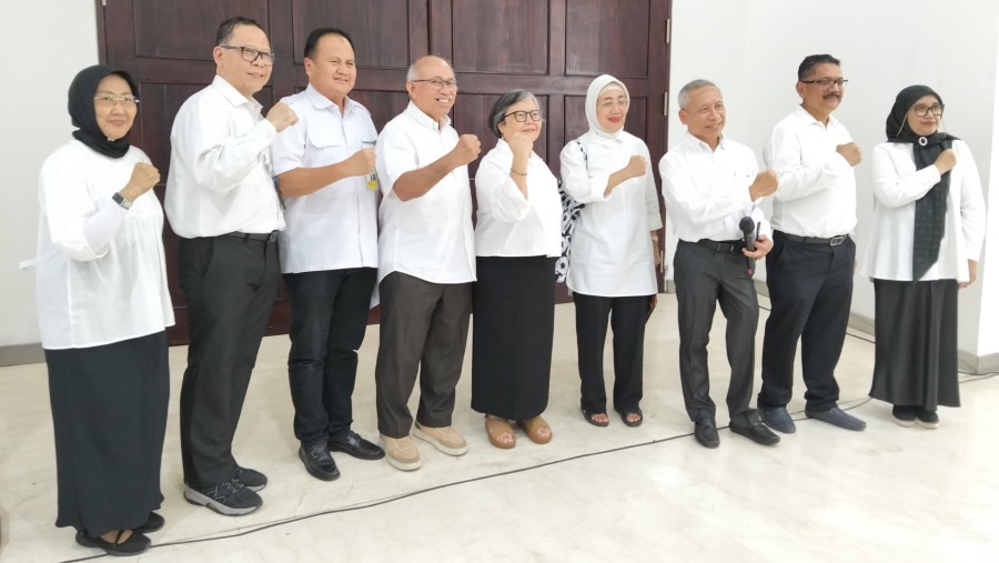 Guru Besar Fakultas Kedokteran Universitas Indonesia (UI) di Salemba. (Sumber: Dinda Decembria/Bloomberg Technoz)