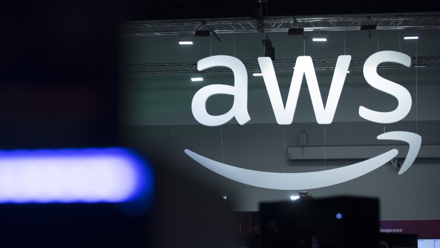 Amazon Web Service. (Bloomberg)