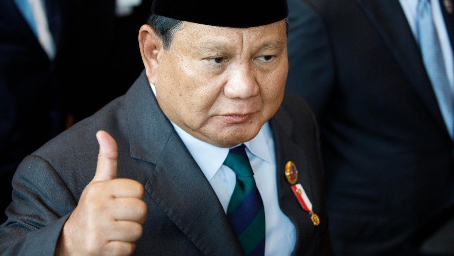 Presiden RI ke-8 Prabowo Subianto. (Dok: Bloomberg)	
