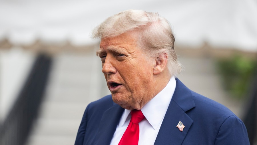 Donald Trump. (Lo Scalzo/EPA/Bloomberg)
