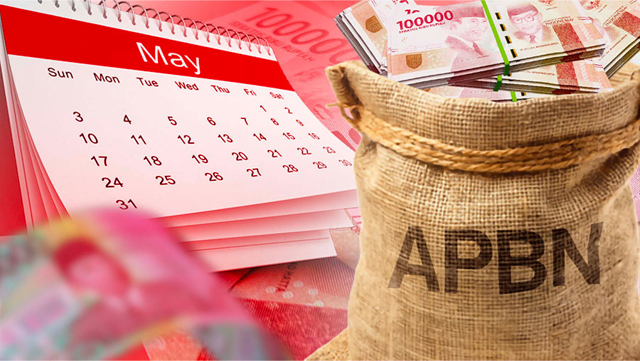 Defisit APBN Mei 2025 Capai Rp21 Triliun Terhadap PDB (Diolah dari Berbagai Sumber)