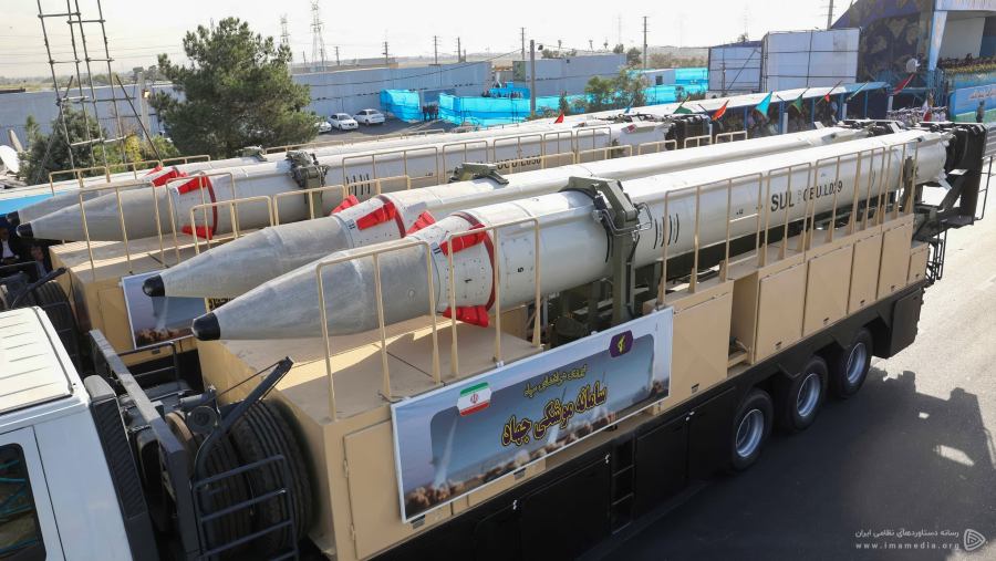 Rudal Balistik Emad Milik Iran. (Imamedia.org)