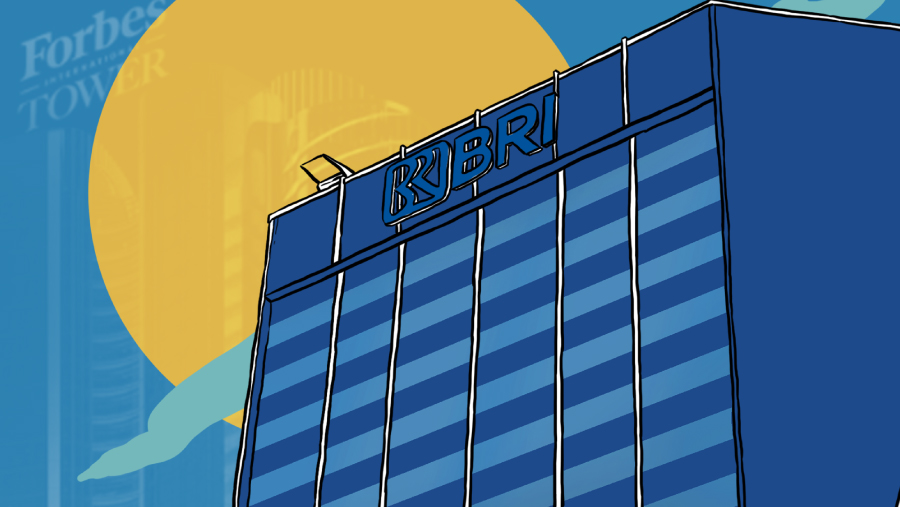 BRI Pimpin Daftar Perusahaan RI di Forbes Global 2000 (Bloomberg Technoz/Arie Pratama)