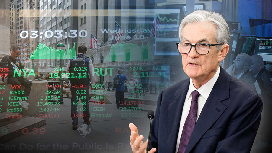 The Fed Tahan Suku Bunga Acuan 4,25-4,5% (Foto: Bloomberg)