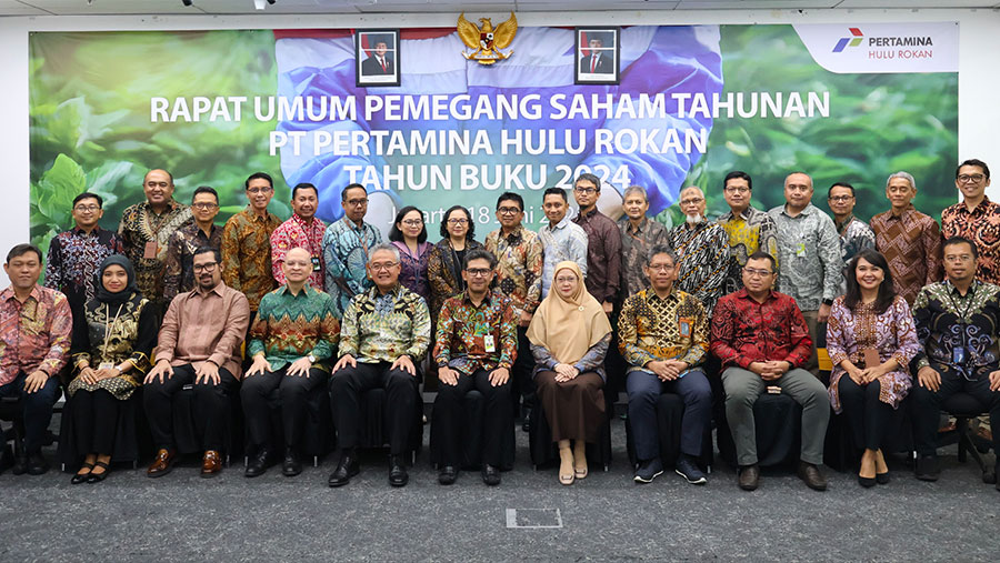 Direksi dan Dewan Komisaris PT Pertamina Hulu Rokan (PHR) bersama Pemegang Saham usai pelaksanaan Rapat Umum Pemegang Saham (RUPS) (Dok. PHE)