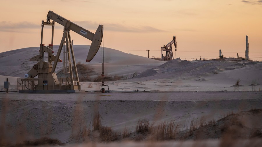 Ladang shale oil di Cekungan Permian AS./Bloomberg-Justin Hamel