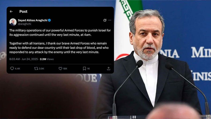 Iran Membantah Sudah Sepakat Gencatan Senjata, Meminta Israel Hentikan Serangan ke Iran (Diolah berbagai sumber)