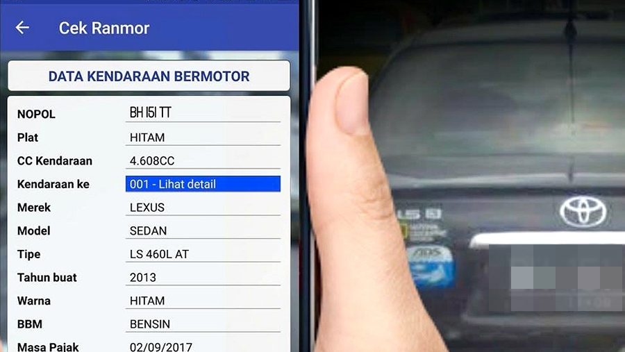 Cek Plat Kendaraan Online (Foto: Diolah berbagai Sumber)
